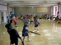 photo：第２回つばめ幼稚園「スポーツチャンバラ教室」１